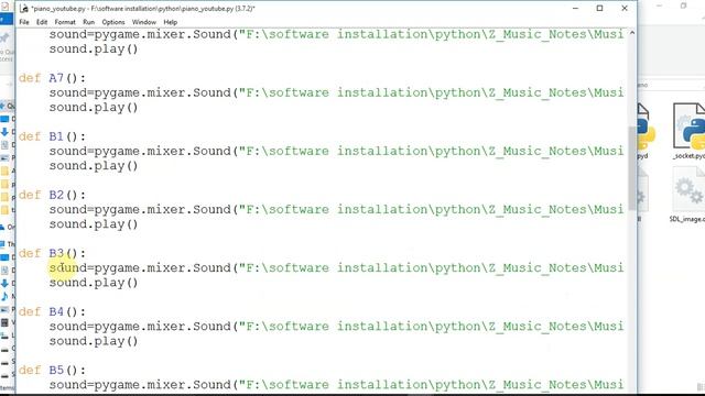 how to create piano in python (tkinter ) in hindi and A python project and how to add music in pyth смотреть онлайн