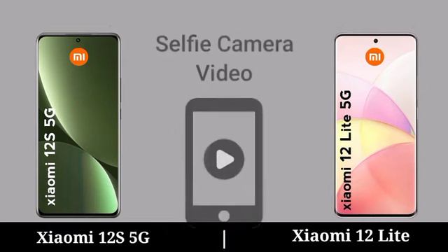 Xiaomi 12S vs Xiaomi 12 Lite смотреть онлайн