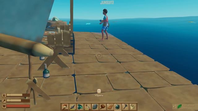 Raft - ВЫЖИВАЕМ НА ПЛОТУ #5 смотреть онлайн