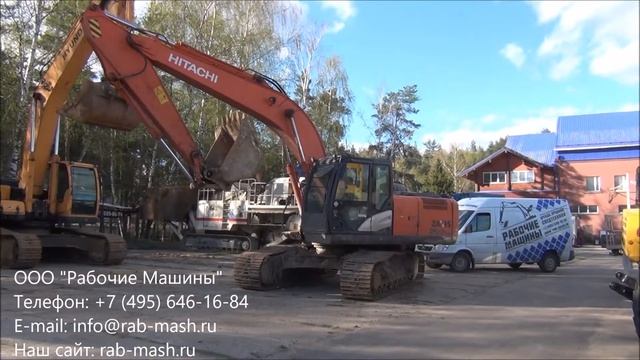 Гусеничный экскаватор HITACHI ZAXIS 200LC-3 2012 г