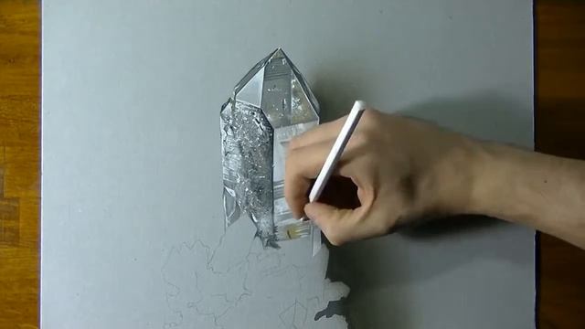 как нарисовать кристал смотреть онлайн