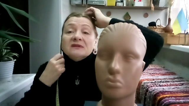 Снимаем мерки для изготовления шаблона шапки-ушанки смотреть онлайн