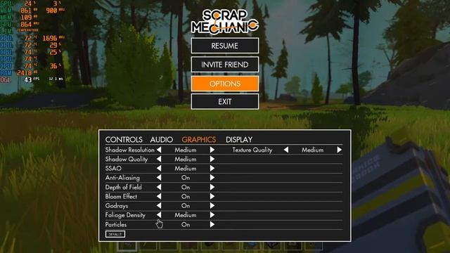 scrap mechanic in nvidia 630m low vs normal vs high смотреть онлайн