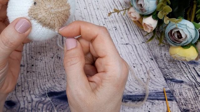 Вязаный заяц спицами. Мастер класс. Часть 3. Голова.#вязаныеигрушки#игрушкиспицами смотреть онлайн