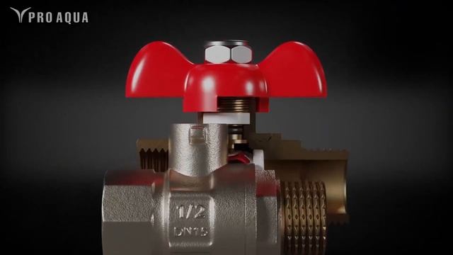 Все самое важное о шаровых кранах PRO AQUA смотреть онлайн