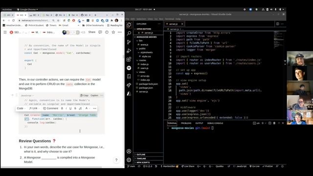 Intro to Mongoose (Part 1) смотреть онлайн