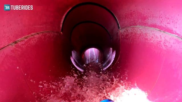 Insane HEAD-FIRST Kamikaze Water Slide at Aqualand Fréjus смотреть онлайн