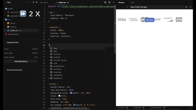 Peaceful UI: Building a mouse over blur UI with HTML/CSS/JS/React смотреть онлайн