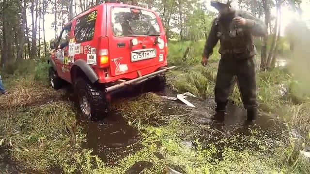 Suzuki Jimny - Осенний марафон 2014 - прудик смотреть онлайн