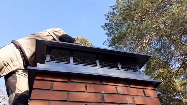 Труба , Дымоход , Зонт. смотреть онлайн