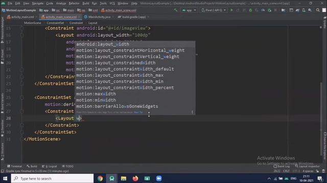 Motion Layout || How to create Animations using Motion Layout| JAVA| Android Studio Tutorial - Easy смотреть онлайн