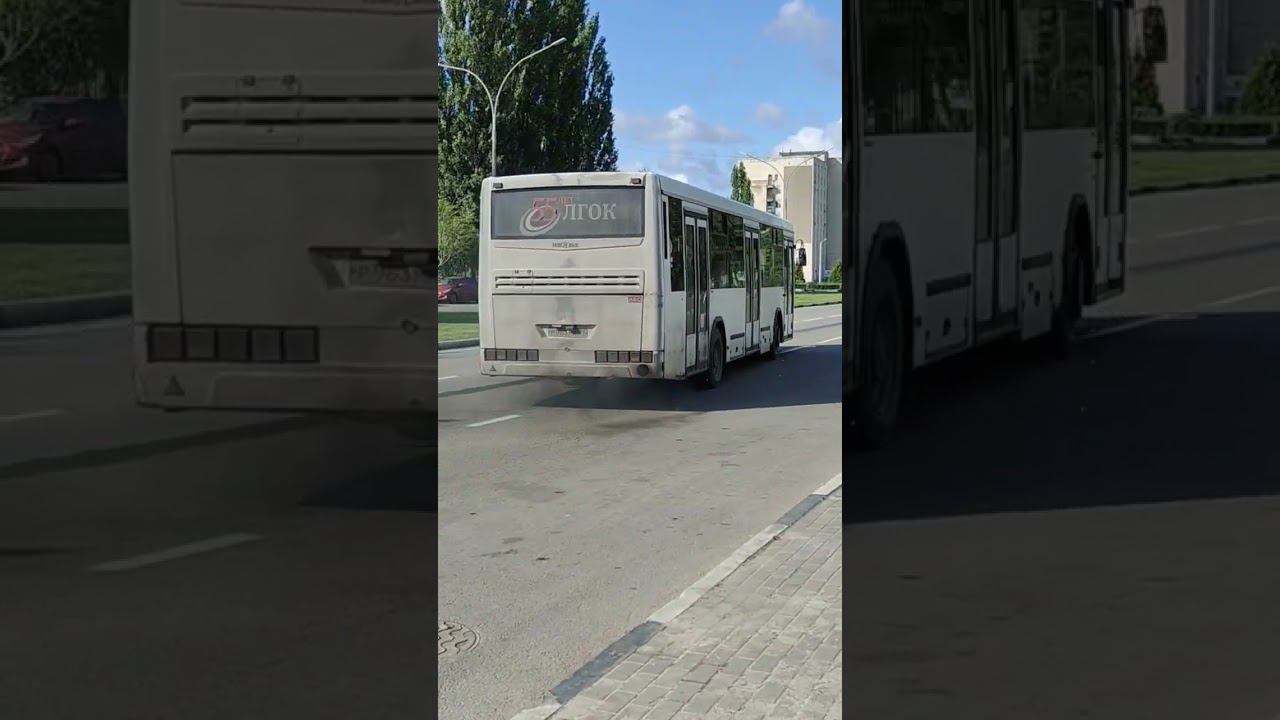 НефАЗ-5299-20-32 с прогоревшим глушителем