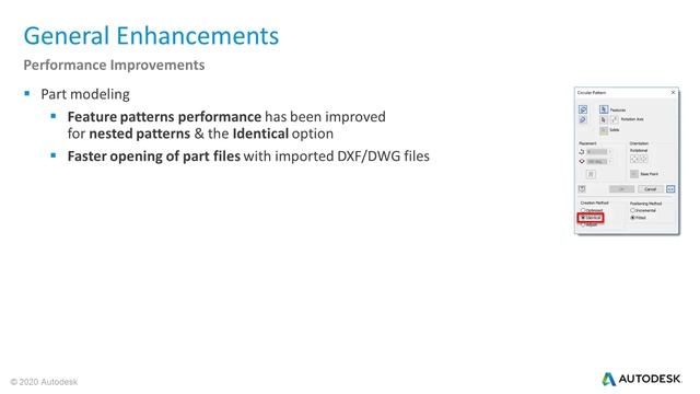 What's new in Inventor 2020 | General Enhancements 2 (Part 1/5) смотреть онлайн