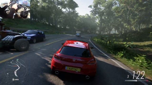 Volkswagen Scirocco R | Forza Horizon 5 | Logitech g29 gameplay смотреть онлайн