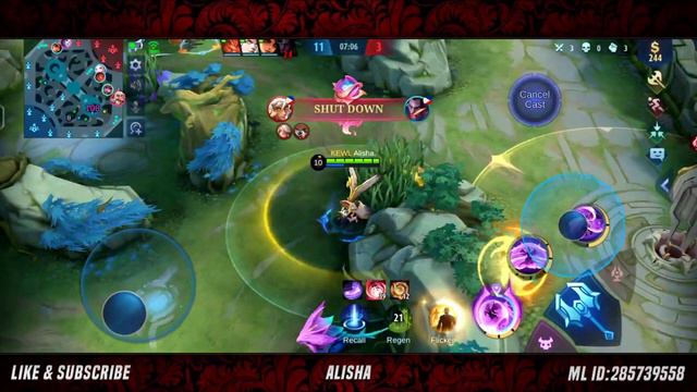 THIS GOD MODE BUILD OF ALICE THAT CAN DEAL INSANE DAMAGE (PLS TRY!)-MLBB смотреть онлайн