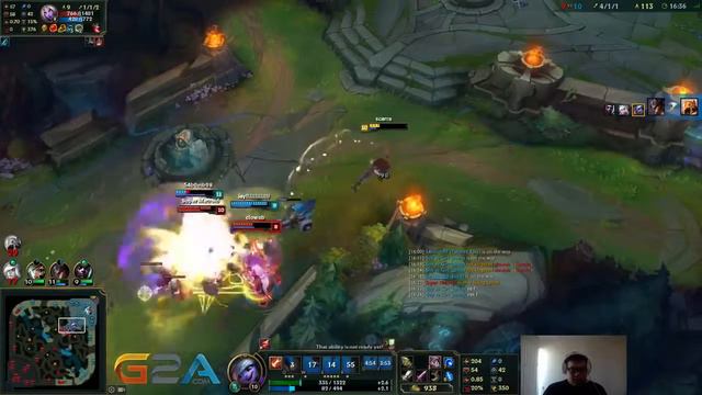 Tristana GamePlay - Scarra as Tristana Janna vs Kalista Soraka Bot смотреть онлайн