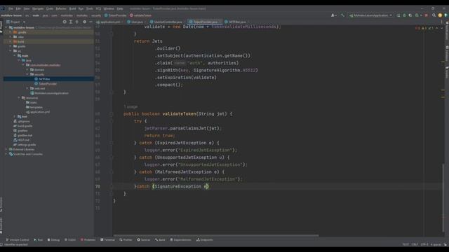 Spring Boot 3 - JWT Authentication va Authorisation смотреть онлайн