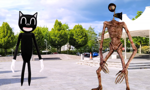 Картун Кэт и Сиреноголовые и Бабушка Глаша