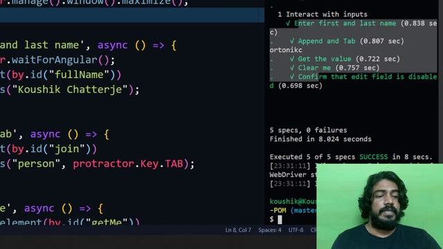 Run Test Script in Multiple Environments | Protractor Tutorial смотреть онлайн