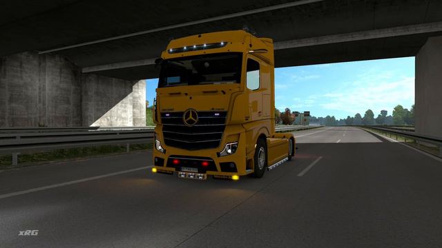 Mercedes Benz New Actros 2019 by Actros 5 Crew [Update 1.39] смотреть онлайн