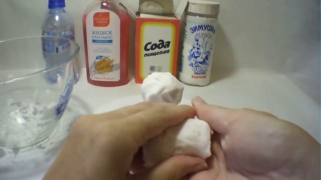 Искусственный снег из соды, соли и мыла смотреть онлайн