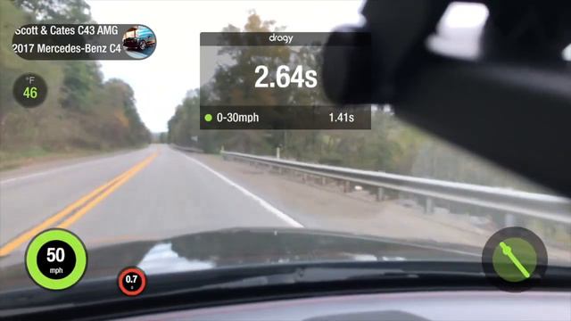 AMR Performance: Mercedes-Benz C43 AMG 0-60mph (RV3.1 ECU tune)