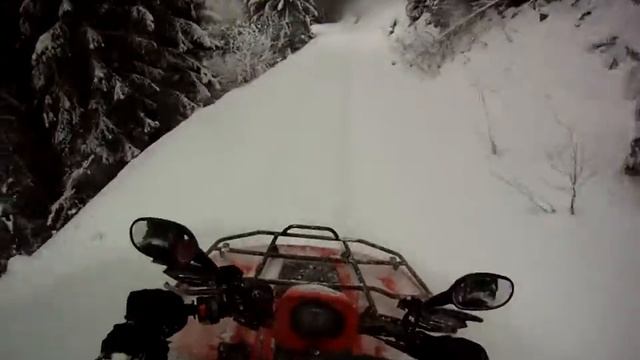 Arctic Cat 700 Panther / Arctic Cat 500i 4x4 - Tiefschnee!!! смотреть онлайн