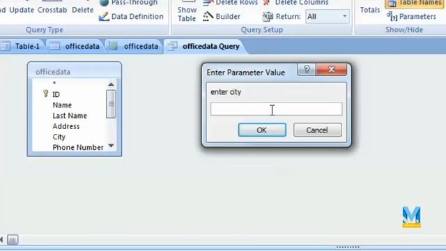 Access 2007 में आसान स्टेप में और Parameter Query criteria Create करना सीखें (Hindi) смотреть онлайн