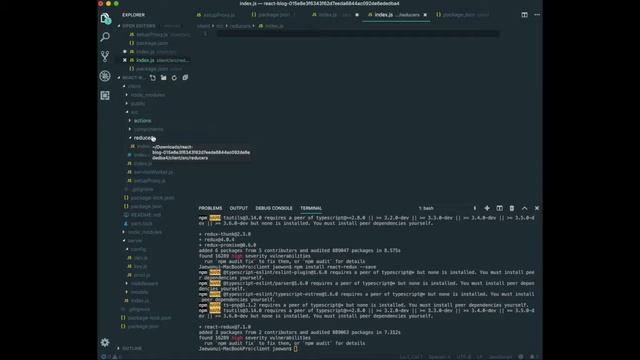 Blog ReactJS NodeJS #22 Setting up REDUX смотреть онлайн
