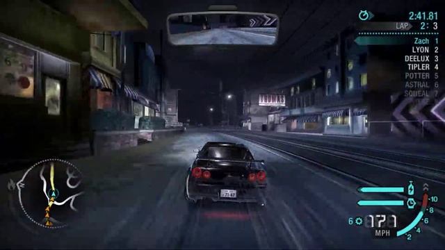 Need For Speed - Carbon(NFS:C) - Nissan Skyline GTR R34 - Steyne Aqueduct