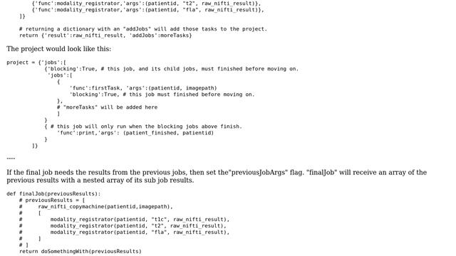 python rq - how to trigger a job when multiple other jobs are finished? Multi job dependency... смотреть онлайн