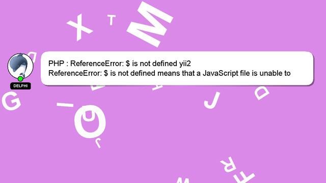 PHP : ReferenceError: $ is not defined yii2 смотреть онлайн