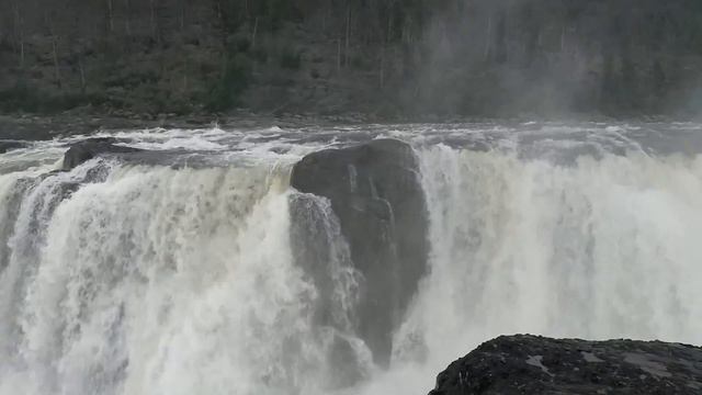 Большой Курейский водопад. #Путорана смотреть онлайн