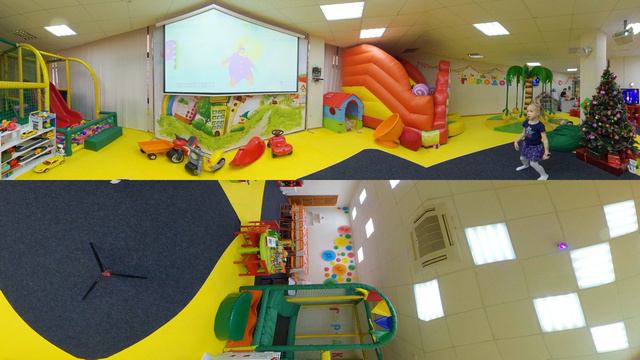 Панорамное видео из детского центра Городок смотреть онлайн