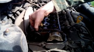 Натяжение цепи грм на kia ceed