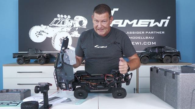 AMEWI AMXRock Crosstrail Crawler 4WD RTR RC Offroad Unboxing by D-Edition TV смотреть онлайн
