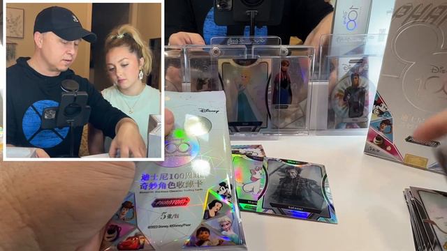 Loser pays for Disney | Box Battle Kakawow Disney 100 Years of Wonderous Cards смотреть онлайн