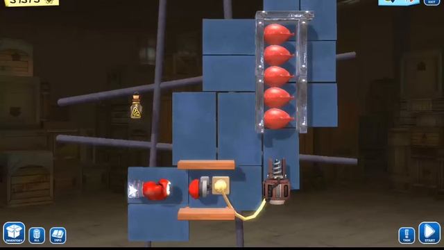 Crazy machines golden gear - 6. Laser Action - 3 STARS solution смотреть онлайн