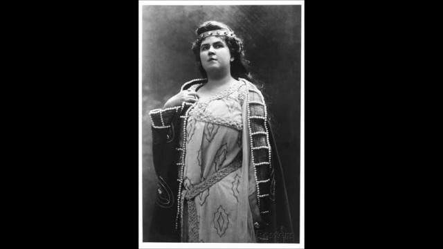 Donizetti - La Favorite - O mon Fernand - Félia Litvinne (1910) смотреть онлайн