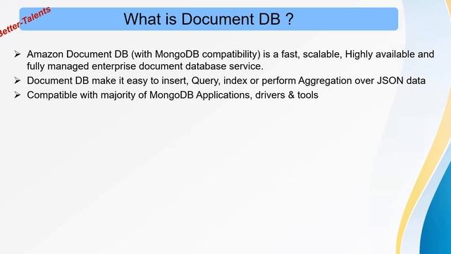 AWS DocumentDB Tutorial смотреть онлайн