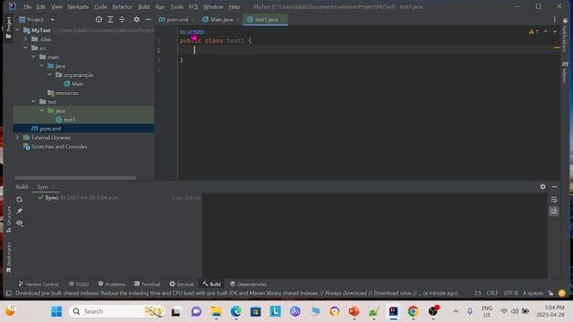 Selenium automation: Selenium Java Maven test project setup смотреть онлайн