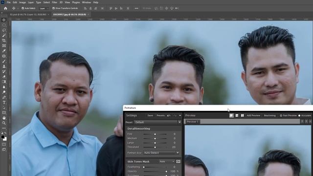 Adobe Photoshop Plugin for skin smooth - កែសាច់ហ្មត់ម៉ាអេម смотреть онлайн