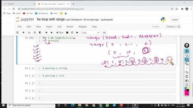 Learn Python in TAMIL | For loop with range function | [TAMIL] смотреть онлайн