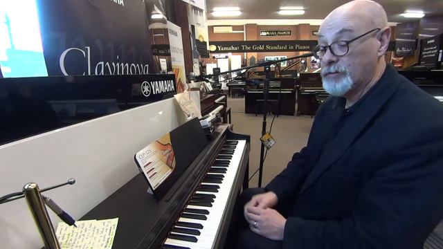 YAMAHA Clavinova Digital Piano CLP525 смотреть онлайн