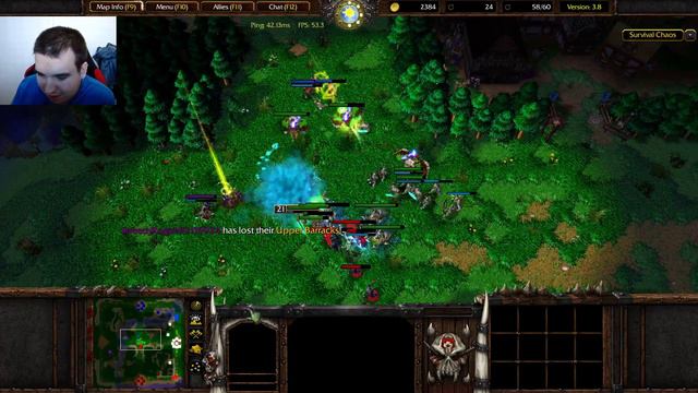 Warcraft 3: Reforged CZ/SK | #799 | Survival Chaos 3.8 - Lordaeron, lepší footman смотреть онлайн