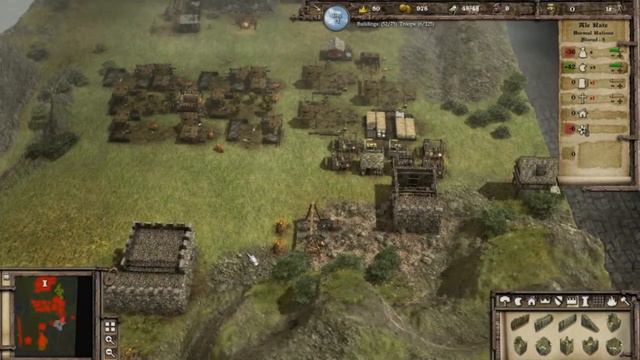 Stronghold 3 Multiplayer - 1vs1vs1 Deathmatch (yes,I almost lost) смотреть онлайн
