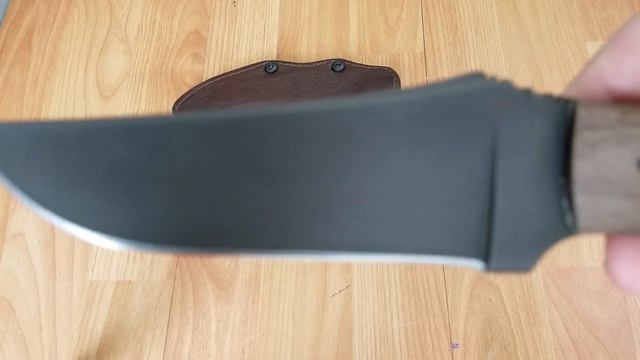 WINKLER KNIVES CRUSHER WALNUT BELT FIXED 80CRV2 KNIFE + SHEATH 032 смотреть онлайн