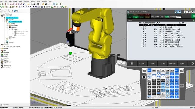 EXPORTING A TEACH PENDANT FILE AS A LS OR TEXT FILE смотреть онлайн
