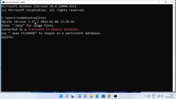 How to Install SQLite On Windows 11