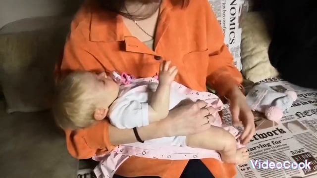 Reborn girl sleeping&Реборн девочка спящая! смотреть онлайн